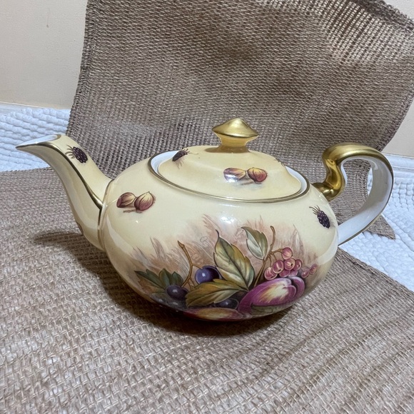 Entire set vintage Ansley’s Orchard Gold Furit Tes set - Picture 9 of 16